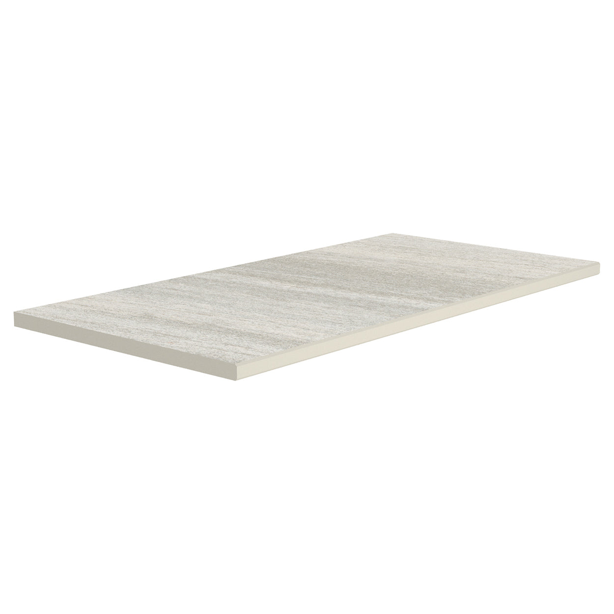 Quartzite2 HQT210 Bianco Pool Coping with modern edge 16x32