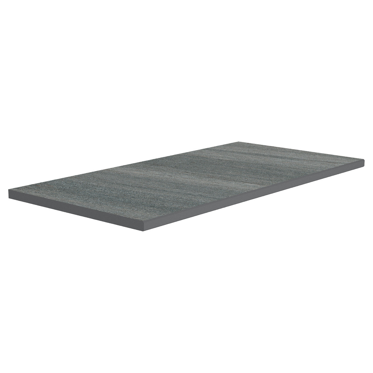 Quartzite2 HQT208 Dark Gray Pool Coping with modern edge 16x32