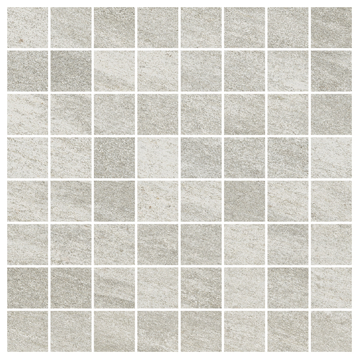 Quartzite HQT10 Bianco Mosaic 12x12