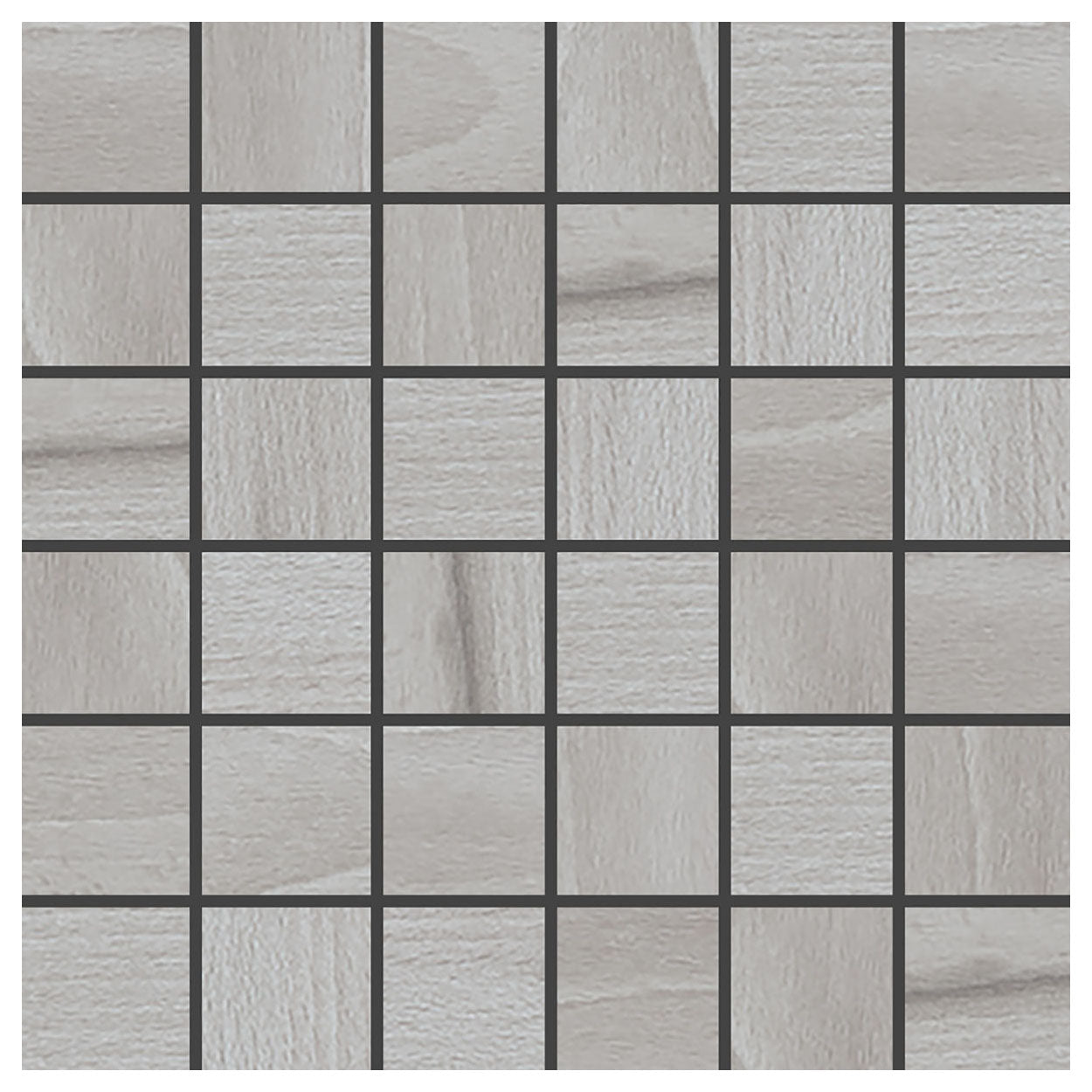 Woodscape WS05 Gray Mosaic 12x12